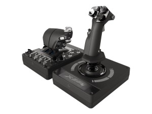 Kontroler lotu Logitech G G X56 Hotas Czarny USB 2.0 Flight Sim Analogowa/Cyfrowa PC