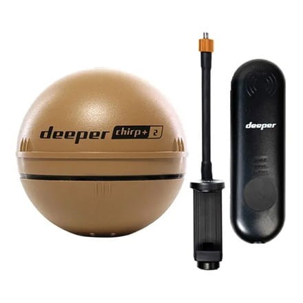 Inteligentny sonar CHIRP+2 i wzmacniacz zasięgu (zestaw brzegowy) | Sonar | Tak | Pustynny piasek/ - 2053874