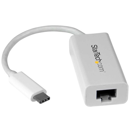 USB-C TO GIGABIT ADAPTER/W NATIVE DRIVER SUPPORT WHITE - 2056972