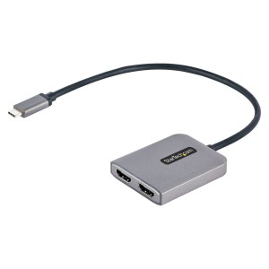 USB C DUAL HDMI MST HUB 4K/USB-C MULTI-MONITOR ADAPTER