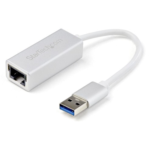 USB 3.0 NETWORK ADAPTER-SILVER/ALUMINUM DESIGN SILVER FINISH - 2056978