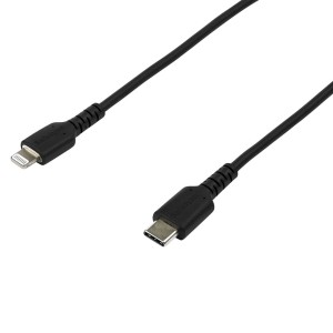 USB C TO LIGHTNING CABLE/BLACK - ARAMID FIBER