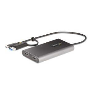 USB-C TO DUAL-HDMI ADAPTER/.