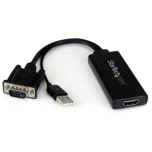 VGA TO HDMI ADAPTER W/ AUDIO/. - 2057016