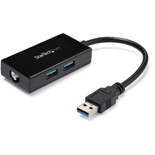 USB 3.0 NETWORK ADAPTER + HUB/IN - 2081829