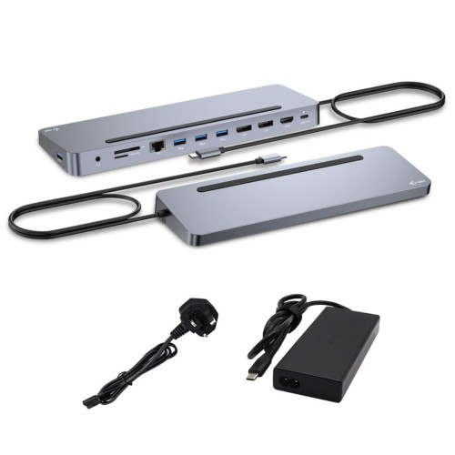 I-TEC USB-C ERGO DOCK + CHARGER/3X LCD + CHARGER 100W (BUNDLE) - 2058490