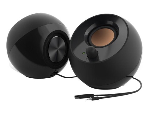 Głośniki komputerowe Creative Pebble 2.0 USB czarny - 2061652
