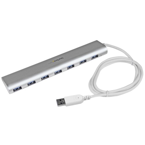 7 PORT COMPACT USB 3.0 HUB/. - 2061741