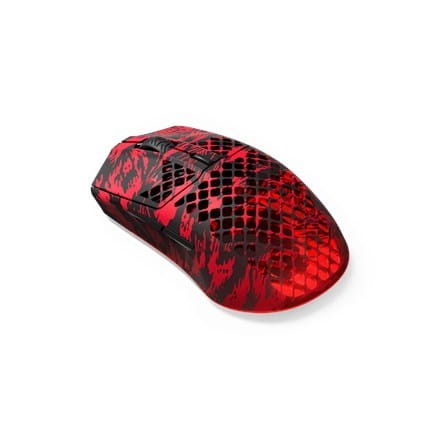 Mysz dla graczy SteelSeries | Aerox 3 | Łączność bezprzewodowa | 2,4 GHz, Bluetooth 5.0 | Edycja Faze Clan - 2062256