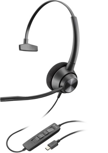 Poly EncorePro 310 USB-C Monoaural Headset TAA - 2062355