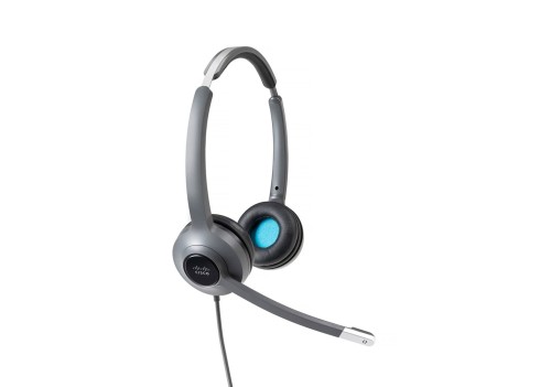 CISCO CP-HS-W-522-USB= Cisco Headset 522 Wired Dual 3.5mm + USB Headset Adapter - 2062318
