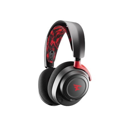 Zestaw słuchawkowy dla graczy SteelSeries | Arctis Nova 7 | Łączność Bluetooth | Nauszne | Mikrofon | Redukcja szumów | Łączność bezprzewodowa | Edycja Faze Clan - 2062410