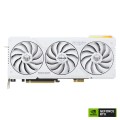 Karta VGA Asus GeForce RTX 4070 Ti Super TUF-RTX4070TIS-O16G-BTF-WHITE OC 16GB GDDR6X 256bit 2xHDMI+3xDP PCIe4.0 - 2080514
