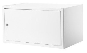 Szafa sieciowa wisząca 19" 6U rack 550x350, drzwi pełne, szary, niedzielona, złożona, 30kg