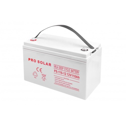 AKUMULATOR VOLT POLSKA DEEP CYCLE VPRO SOLAR 12V 110 Ah VRLA BEZOBSŁUGOWY - 2084200