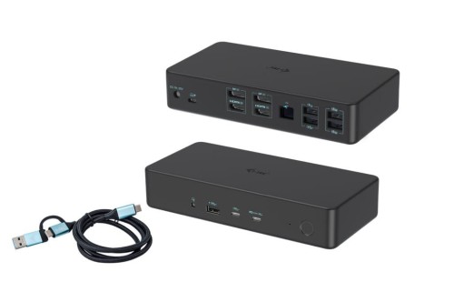 USB 3.0/USB-C/TB 3 PRO DUAL 4K/DISPLAY DOCKING STATION GEN2 PD - 2061696