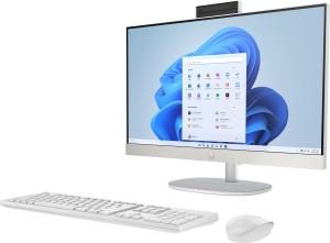 HP AIO 24-cr0011nw i5-1335U 23.8"FHD AG IPS 16GB DDR4 3200 SSD512 Intel Iris Xe Graphics Win11 2Y Shell White