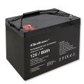 Akumulator AGM Qoltec 12V | 80Ah | 23,5kg - 1486718