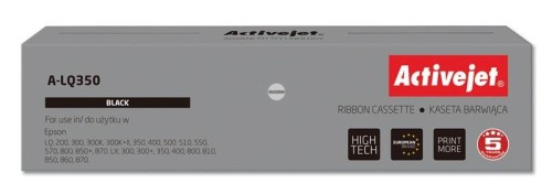 Taśma Activejet A-LQ350 (zamiennik Epson S015633; Supreme; czarny) - 797421