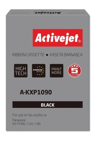 Taśma barwiąca Activejet A-KXP1090 (zamiennik Panasonic KX-P115; Supreme; czarny) - 797426
