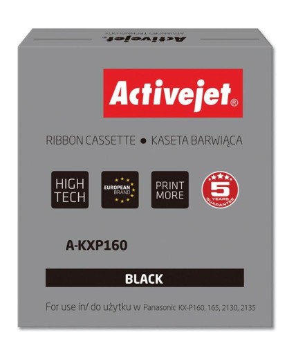 Taśma barwiąca Activejet A-KXP160 (zamiennik Panasonic KXP160; Supreme; czarny) - 846320