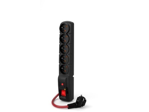 Listwa przeciwprzepięciowa Acar F4 USB A+C W2441 z szybką ładowarką 5m czarna - 2086760