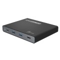 Stacja dokująca z zasilaczem j5create 90W Built in USB-C Travel Dock - EU 1xHDMI/2XUSB3.0/1xUSB-C czarna JCDP392-EN (WYPRZEDAŻ) - 2086812