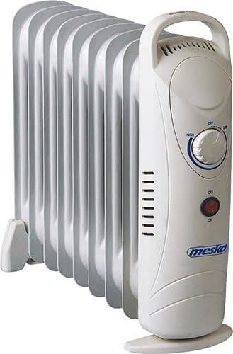 Grzejnik olejowy MESKO MS 7805 9 żeberek (1000W; 9; kolor biały) - 2084805