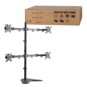 LogiLink BP0046 uchwyt / stojak do monitorów 81,3 cm (32") Biurko Stal nierdzewna