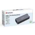 Stacja dokująca Verbatim USB-C Pro CDS-15 2xHDMI DP RJ-45 4xUSB 4xUSB-C SD microSD audio - 1895127
