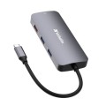 Hub USB Verbatim Multi Port CMH-09: 2xUSB-C 3.1, 1xUSB-A 3.1, 2xUSB-A 3.0, HDMI, RJ-45, SD/microSD - 1798257