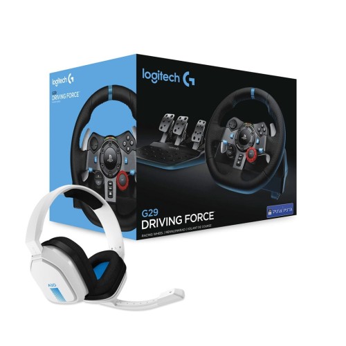 G29 DRIVING FORCE RACING WHEEL/BDL WHITE PS4/5 EMEA-914 G29+A10 - 2053250