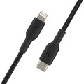 LIGHTNING/USB-C CABLE/MFI 1M BLACK - 2086015