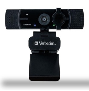 Verbatim 49580 kamera internetowa 3840 x 2160 px USB 2.0 Czarny