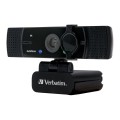 Kamera internetowa Verbatim AWC-03 4K UHD USB 2.0 z podwójnym mikrofonem czarna - 1670884