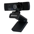 Kamera internetowa Verbatim AWC-03 4K UHD USB 2.0 z podwójnym mikrofonem czarna - 1670885