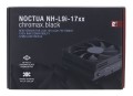 Chłodzenie CPU NOCTUA NH-L9i-17xx Chromax Black - 1014686