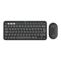 Zestaw bezprzewodowy klawiatura + mysz Logitech Pebble 2 Combo dla urządzeń Mac grafitowy - 1671120