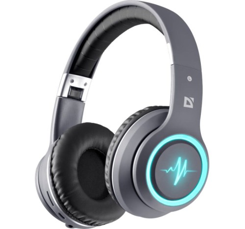 Słuchawki z mikrofonem Defender FREEMOTION B571 bezprzewodowe Bluetooth podświetlane + MP3 Player - 1185918