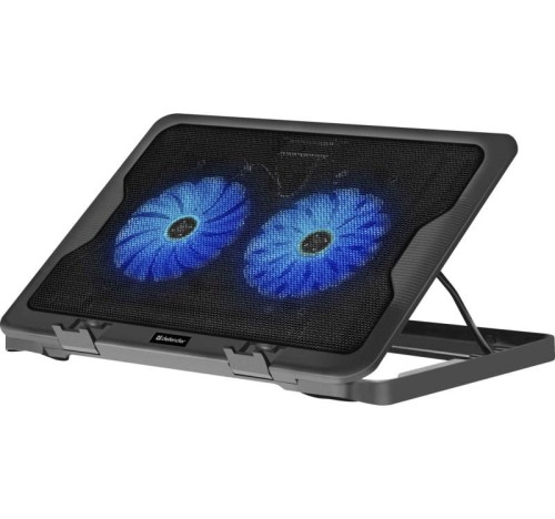 Podstawka chłodząca Defender NS-503 laptop notebook 15,6-17" 2xUSB 2 fans podświetlenie + GRA - 2091371