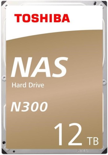 Dysk Toshiba N300 HDWG21CUZSVA 12TB 3,5" 7200 256MB SATA III NAS BULK - 2091486
