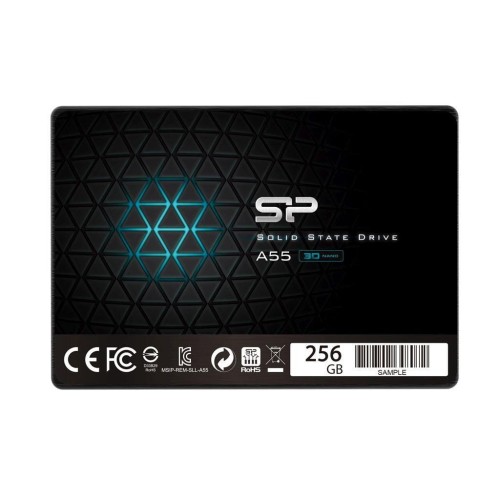 Dysk SSD Silicon Power A55 256GB 2.5" SATA3 (460/450) 3D NAND, 7mm BULK - 2091520