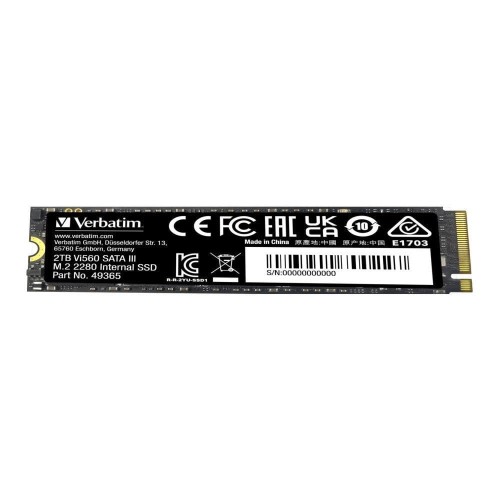 Dysk SSD wewnętrzny Verbatim Vi560 S3 2TB M.2 2280 SATA - 2091534