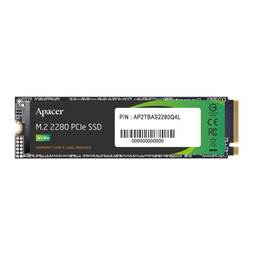Dysk SSD Apacer AS2280Q4L 512GB M.2 PCIe Gen4x4 2280 (3600/3000 MB/s) 3D NAND - 2091546