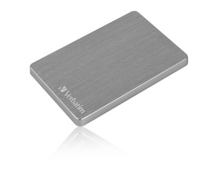Dysk zewnętrzny Verbatim 1TB Store 'n' Go Alu Slim 2.5" (6,35cm) szary USB 3.0
