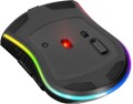Mysz bezprzewodowa Defender WARLOCK GM-709L optyczna 2400dpi czarna RGB AKUMULATOR 8 przycisków Gaming - 1029888