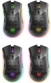 Mysz bezprzewodowa Defender WARLOCK GM-709L optyczna 2400dpi czarna RGB AKUMULATOR 8 przycisków Gaming - 1029884