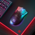Mysz bezprzewodowa Defender WARLOCK GM-709L optyczna 2400dpi czarna RGB AKUMULATOR 8 przycisków Gaming - 1029881