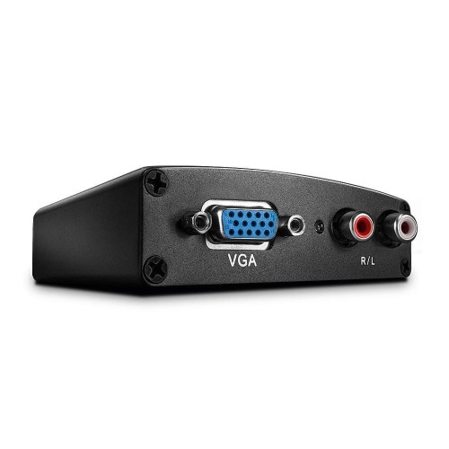 Konwerter VGA oraz Audio na HDMI LINDY czarny - 2092210