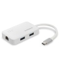 Karta sieciowa Edimax EU-4308 3xUSB 3.0 1xRJ45 - 750129